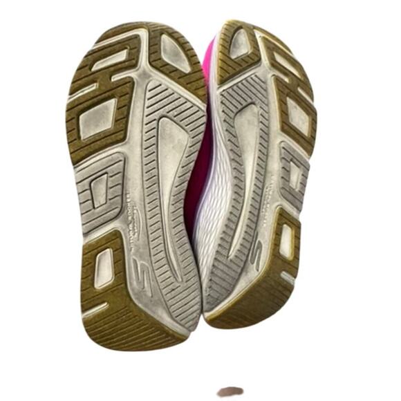 PINK Raspberry Sketchers Go RunMax cushion Elite 2.0 Slip on running shoes sz 10 - Picture 8 of 8